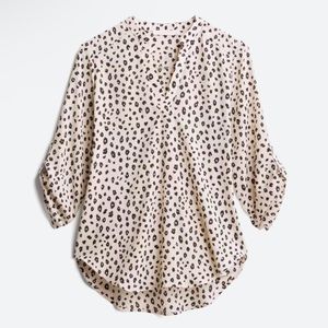 Lush: Warren Spilt Neck Blouse